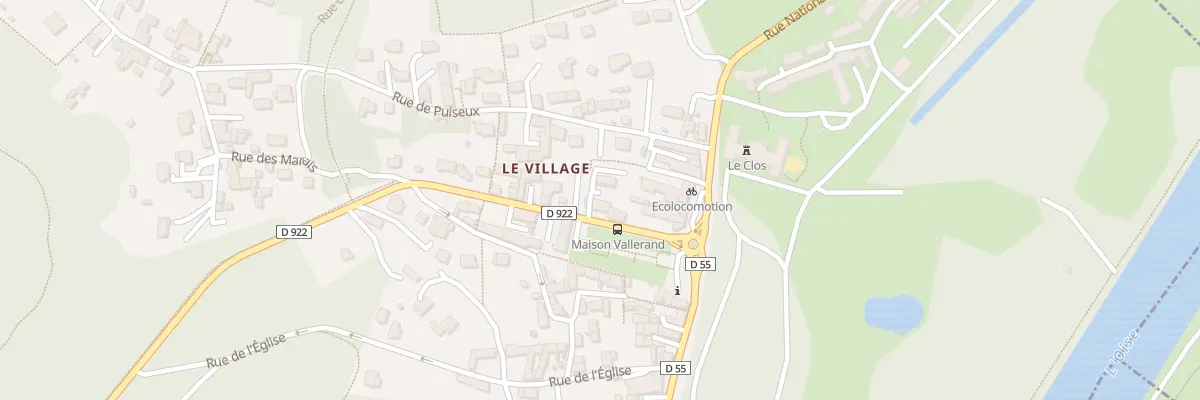 Plan du 8 Rue de l’Ancienne Mairie à Vauréal
