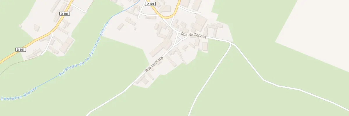 Plan du 4 Rue du Plouy à Caumont