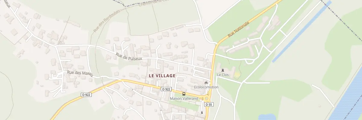 Plan du 6 Rue de Puiseux à Vauréal