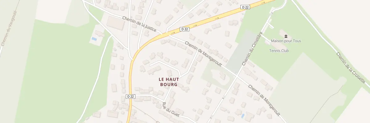 Plan du 19 Rue du Haut Bourg à Boissy-l’Aillerie