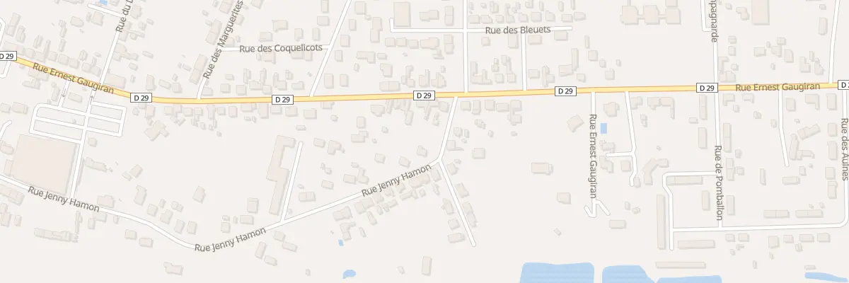 Plan du 70 Rue Ernest Gaugiran à Lamotte-Beuvron