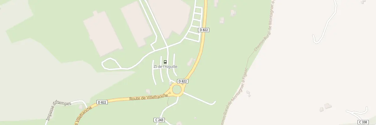Plan du 800 Av du Pech d’Etempes à Figeac