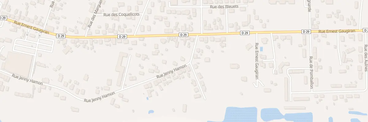Plan du 77 Rue Jenny Hamon à Lamotte-Beuvron