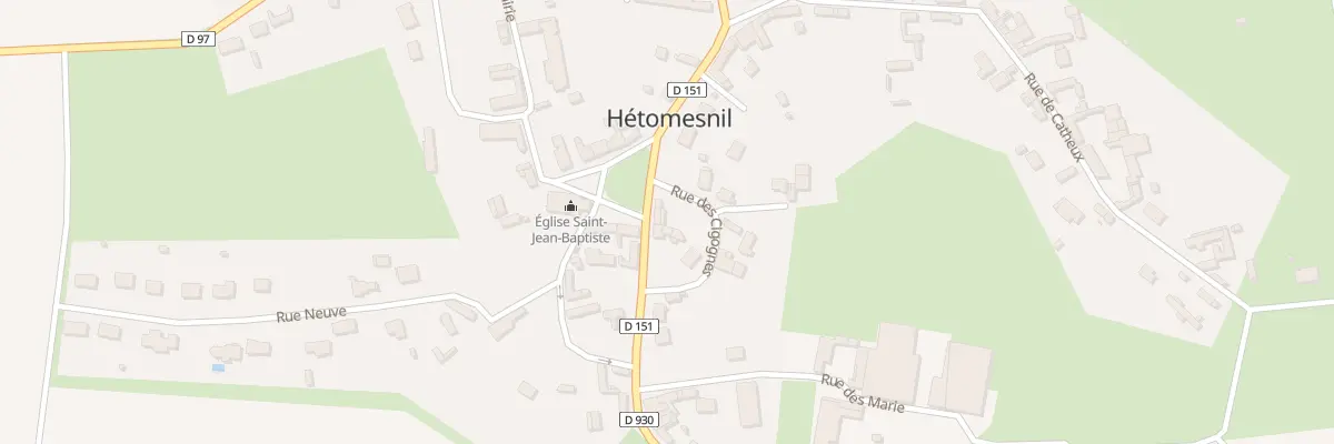 Plan du 14 Rue des Cigognes à Hétomesnil