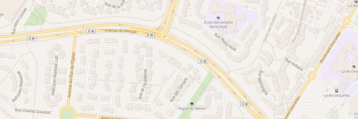 Plan du 5 Rue des Tamaris à Montigny-le-Bretonneux