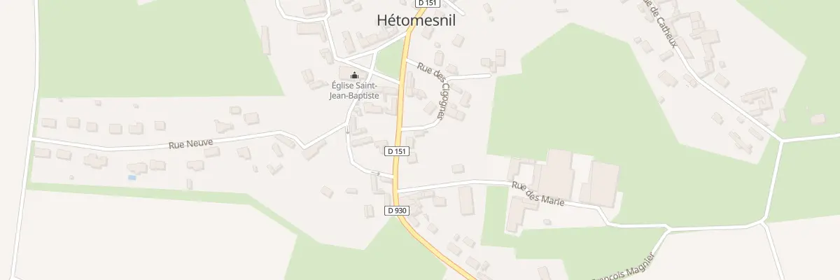 Plan du 246 Rue Principale à Hétomesnil