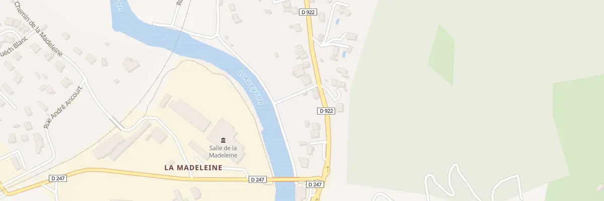 Plan du 100 Av Caylet à Villefranche-de-Rouergue