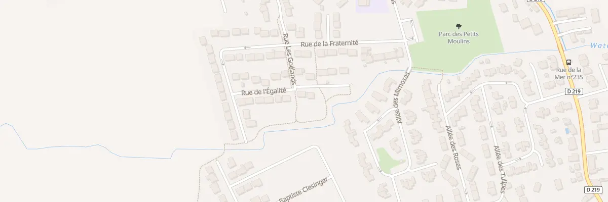 Plan du 2 Rue de la Laicite à Oye-Plage