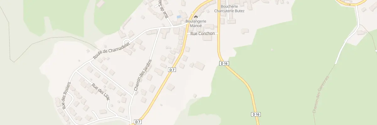 Plan du 3 Rte de Royère à Vallière