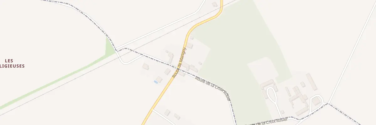 Plan du 1 Rte de la Croix Rosier à Rebréchien
