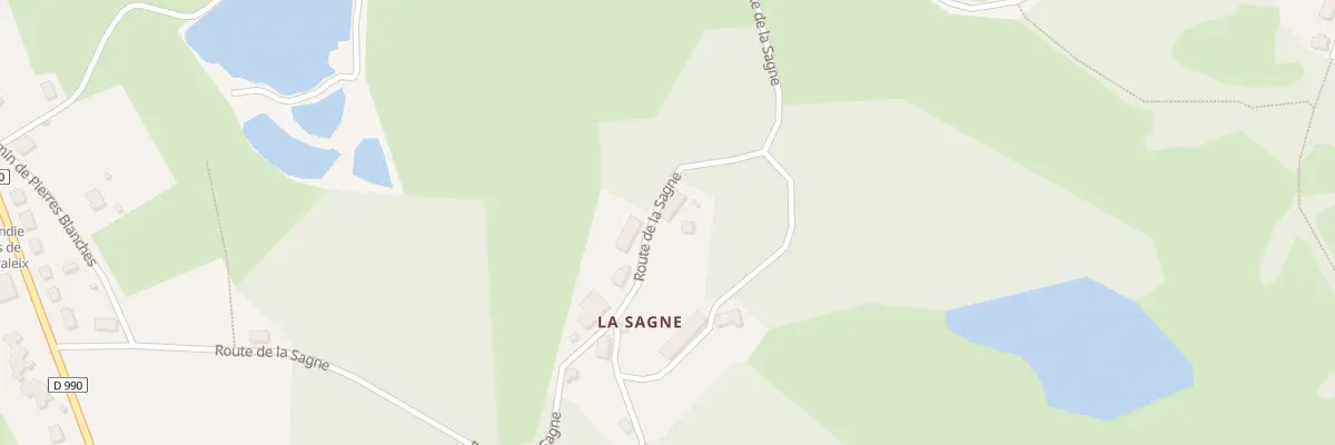Plan du 10 La Sagne à Châtelus-Malvaleix