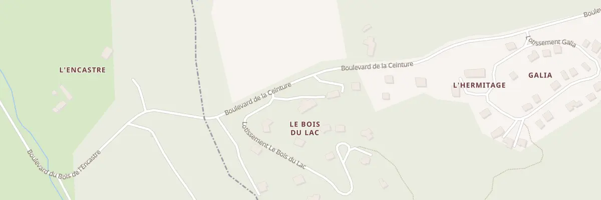 Plan du 13 Bd de Ceinture aux Brunels