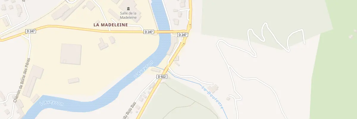 Plan du 9001 Av de la Maladrerie à Villefranche-de-Rouergue
