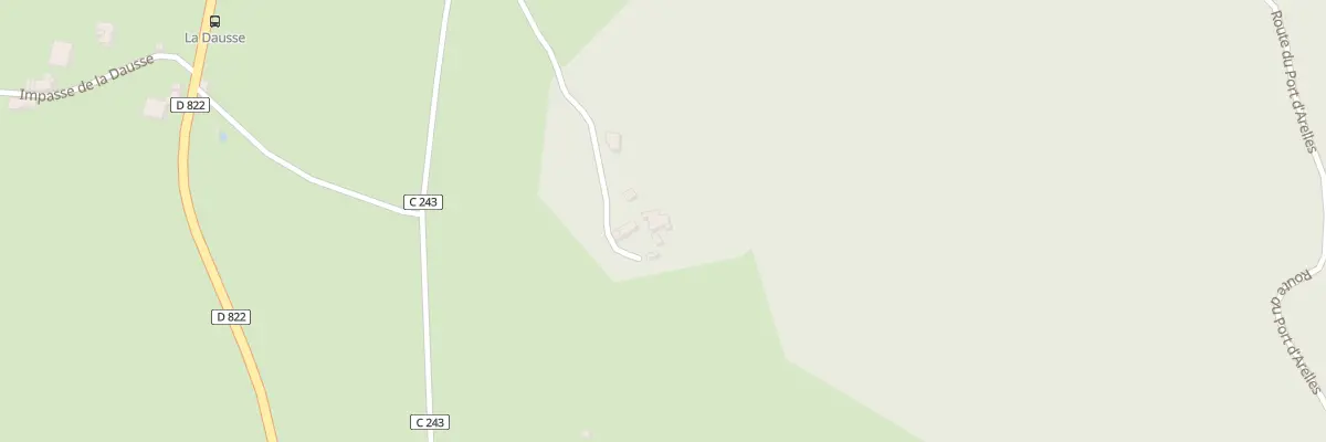 Plan du 237 Rte du Pech de la Dausse à Figeac