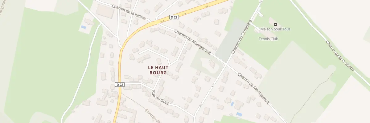 Plan du 28 Rue du Haut Bourg à Boissy-l’Aillerie