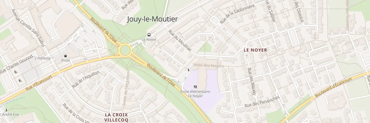 Plan du 4 Rue Narcisse à Jouy-le-Moutier