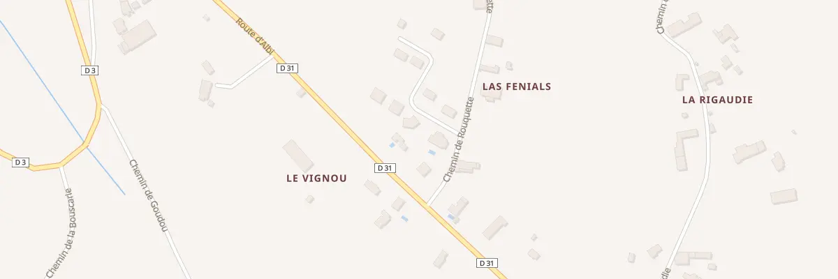Plan du 24 Che des Prunelliers à Villeneuve-sur-Vère