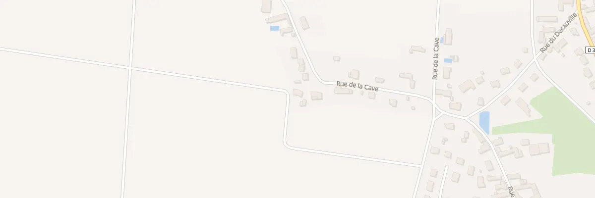 Plan du 5T Rue de la Cave à Bazoches-les-Gallerandes