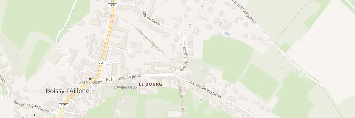 Plan du 5 Rue de l’Egalité à Boissy-l’Aillerie