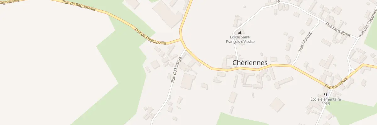 Plan du 4 Rue Principale à Chériennes