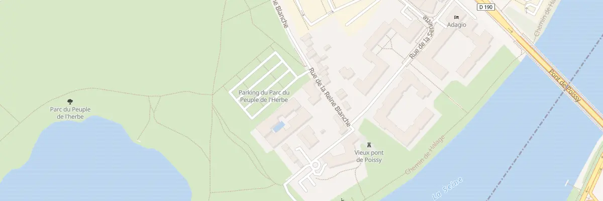 Plan du 123 Rue de la Reine Blanche à Carrières-sous-Poissy