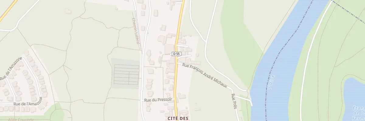 Plan du 41 Rue Nationale à Vauréal