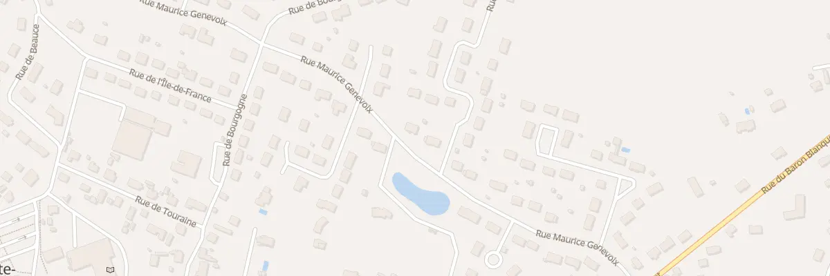Plan du 18 Rue Maurice Genevoix à Lamotte-Beuvron