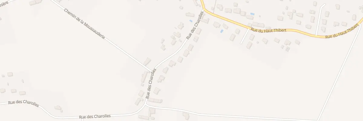 Plan du 15 Rue des Charolles à Rebréchien