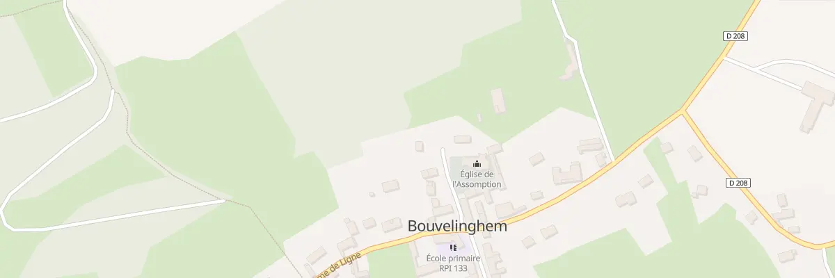 Plan du 49T Pl de l’Eglise à Bouvelinghem