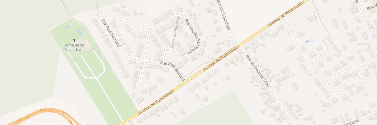 Plan du 4 Rue Maurice Vannereau à Salbris