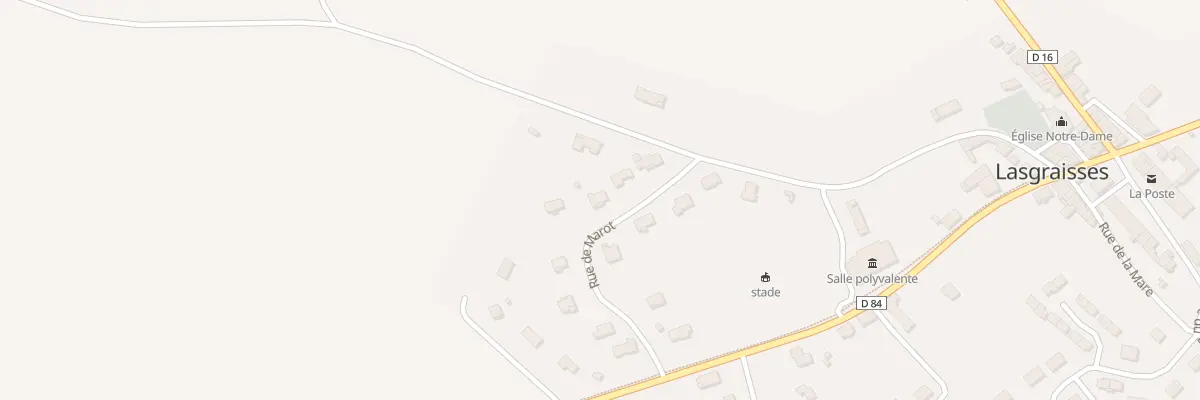 Plan du 6 Rue de Marot à Lasgraisses
