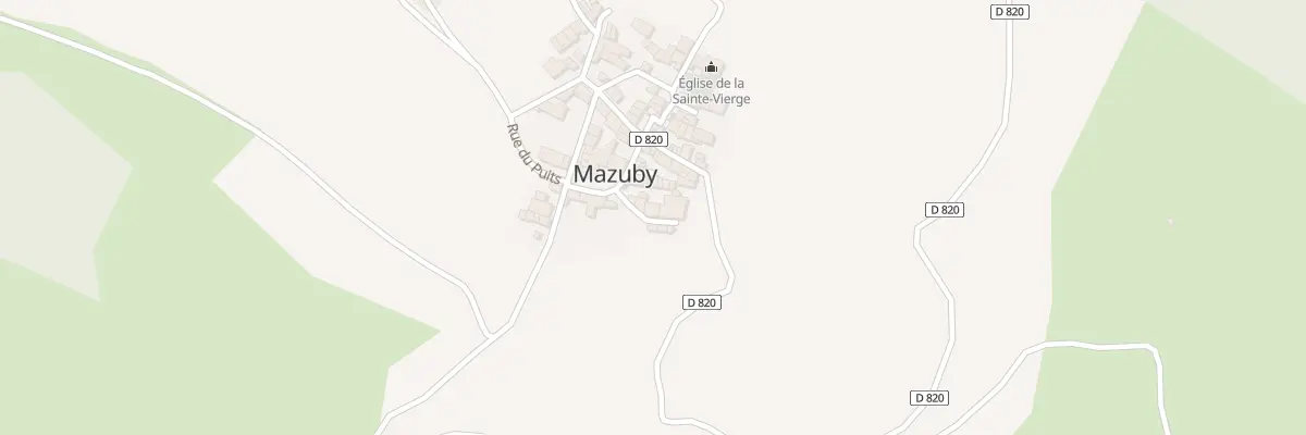 Plan du 7 Imp du Prel à Mazuby