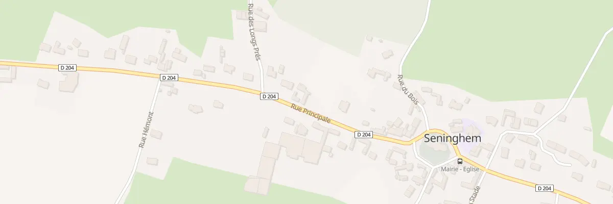 Plan du 108 Rue Principale à Seninghem