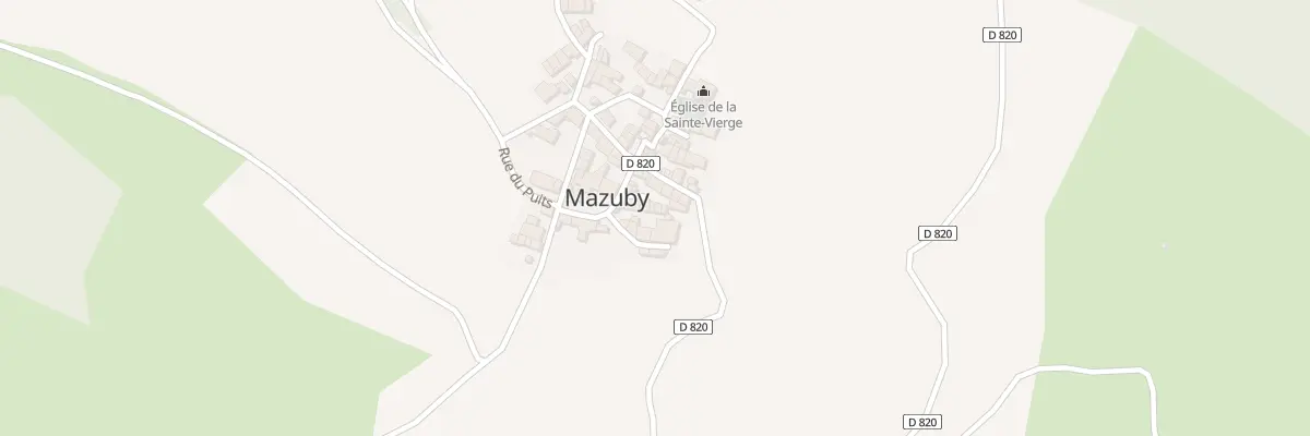 Plan du 6 Imp des Cours à Mazuby