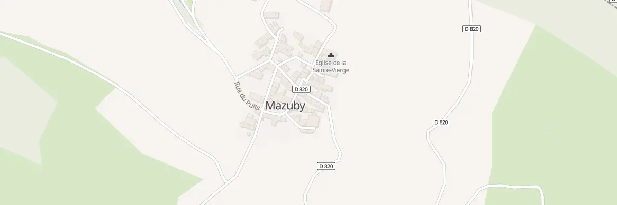 Plan du 3 Imp des Cours à Mazuby