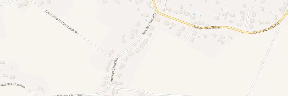 Plan du 13 Rue des Charolles à Rebréchien