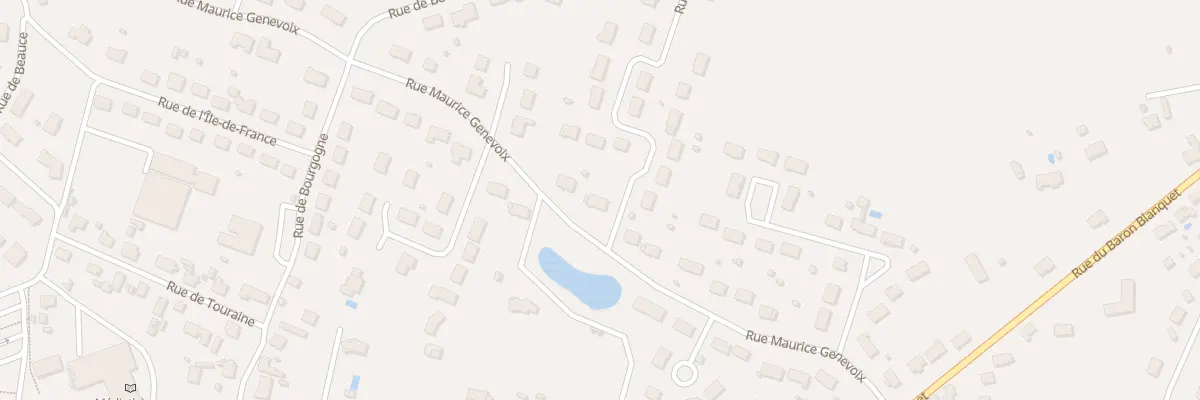 Plan du 16 Rue Maurice Genevoix à Lamotte-Beuvron