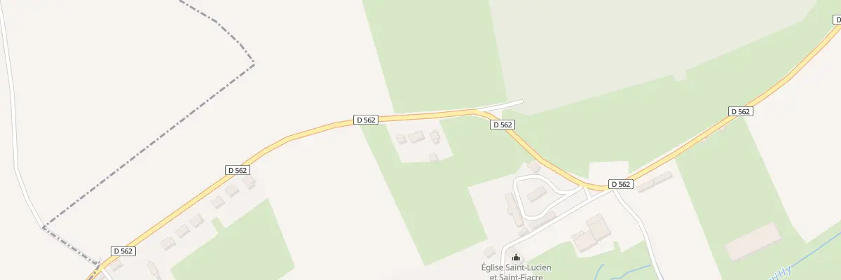 Plan du 9002 Rue de Bléquencourt à Pouilly