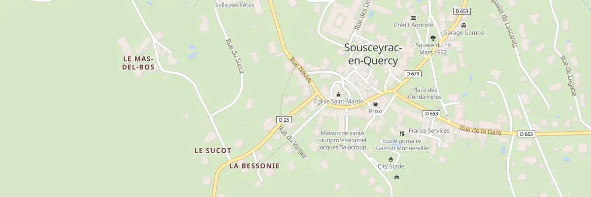 Plan du 5145 Sousceyrac à Sousceyrac-en-Quercy