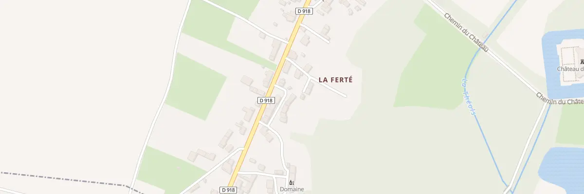 Plan du 55 Rte du Bas Berry à Reuilly