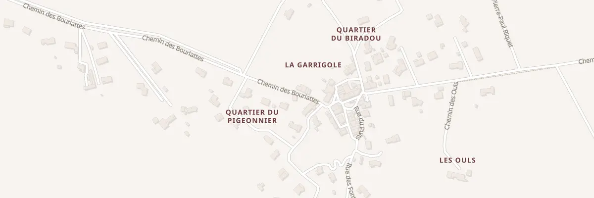 Plan du 43 Che des Bouriattes à Sorèze