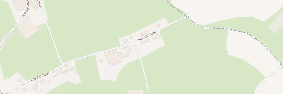 Plan du 38 Rue d’En Haut à Wambercourt