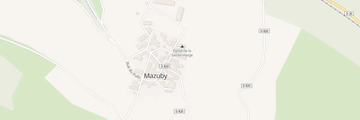 Plan du 5 Imp du Soleil à Mazuby