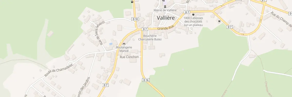 Plan du 6 Ptr Petite Rue à Vallière
