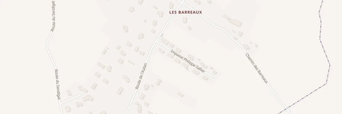 Plan du 4 Imp Philippe Sallier à Blan