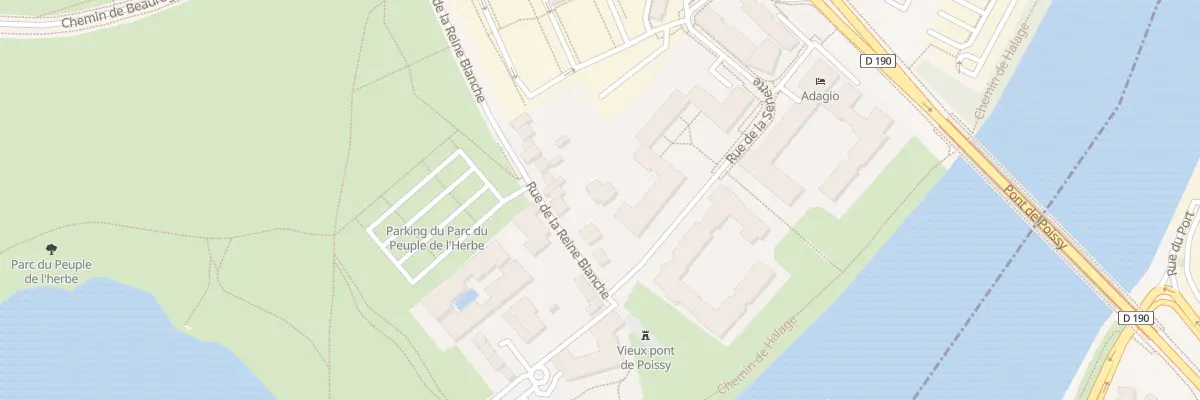 Plan du 106 Rue de la Reine Blanche à Carrières-sous-Poissy