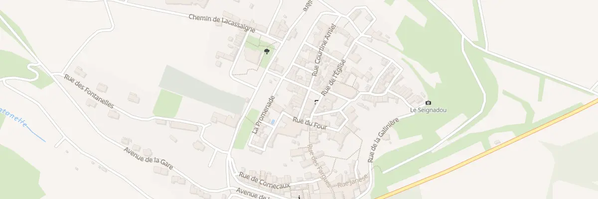 Plan du 86 Le Village à Fanjeaux
