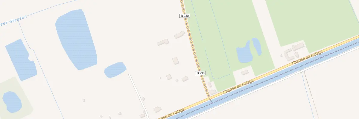 Plan du 3308 Rue du Leu à Guemps
