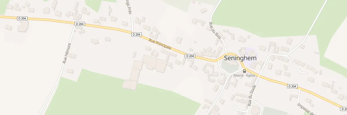 Plan du 95 Rue Principale à Seninghem