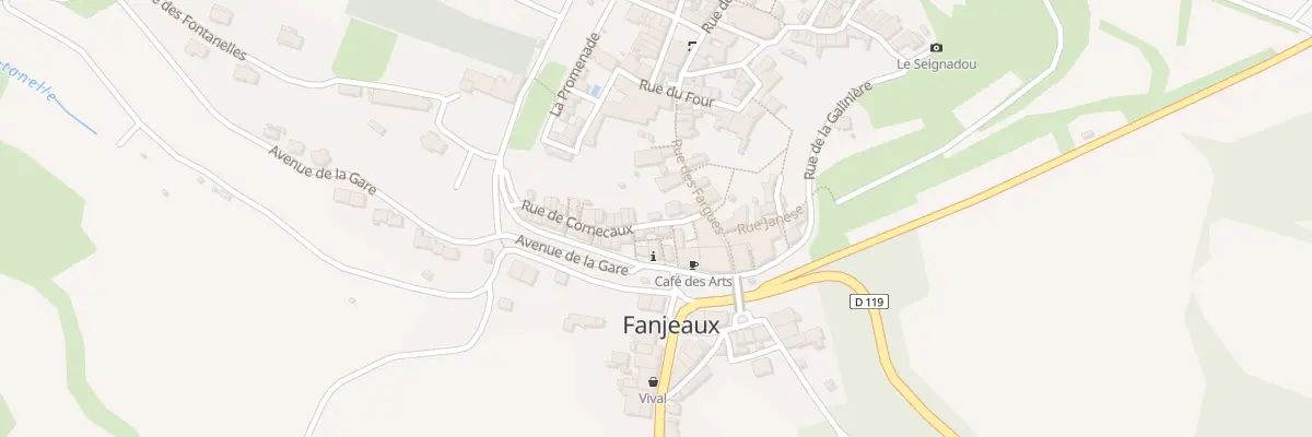 Plan du 8 Rue Cornecaux à Fanjeaux